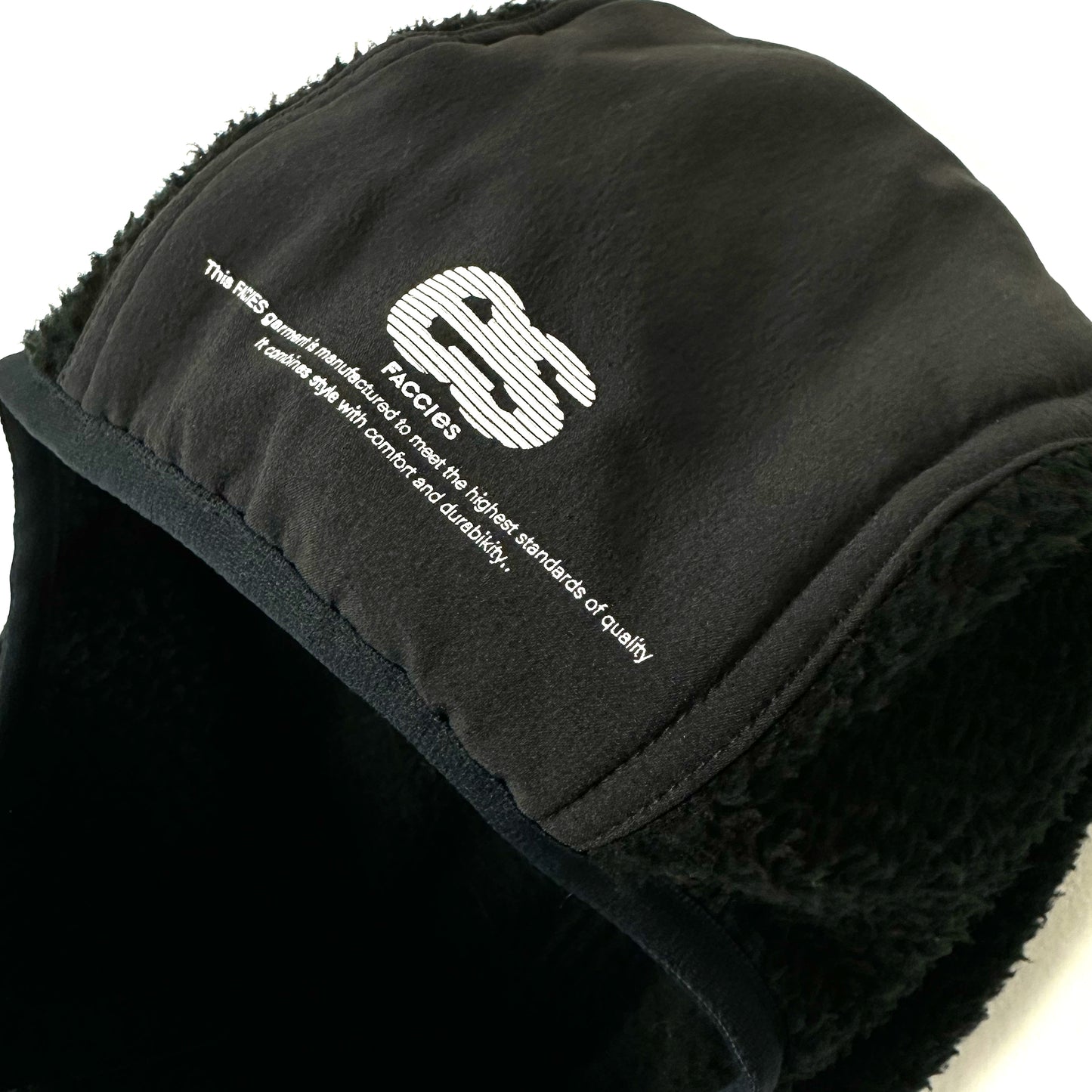 F24W03001 FACE COVER FLEECE PULLOVER
