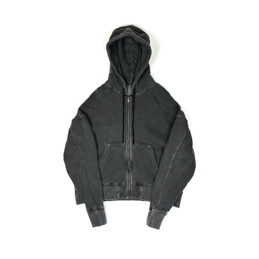 F24W02004 VINTAGE PROCESSING ZIPUP HOODIE