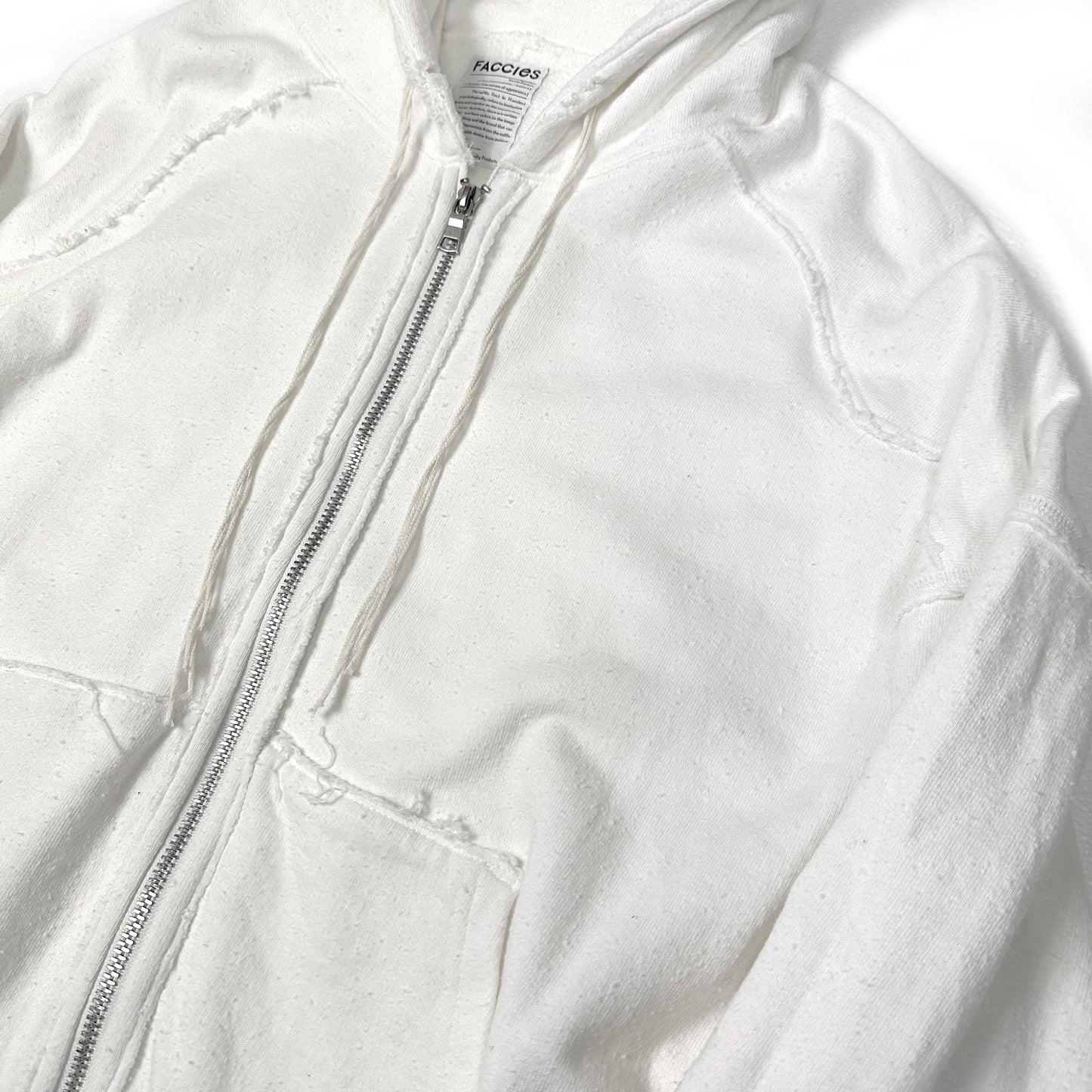 F24W02004 VINTAGE PROCESSING ZIPUP HOODIE