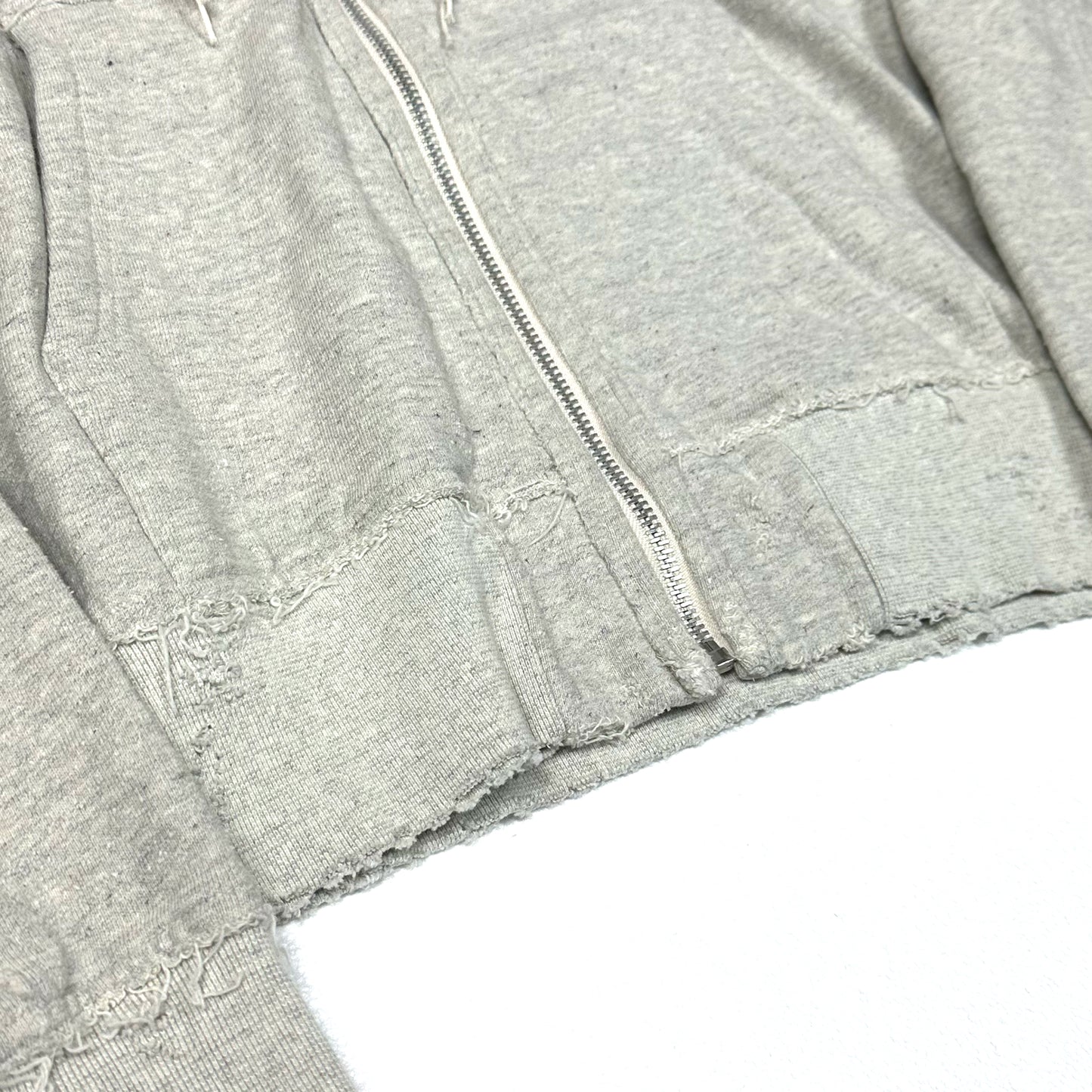 F24W02004 VINTAGE PROCESSING ZIPUP HOODIE