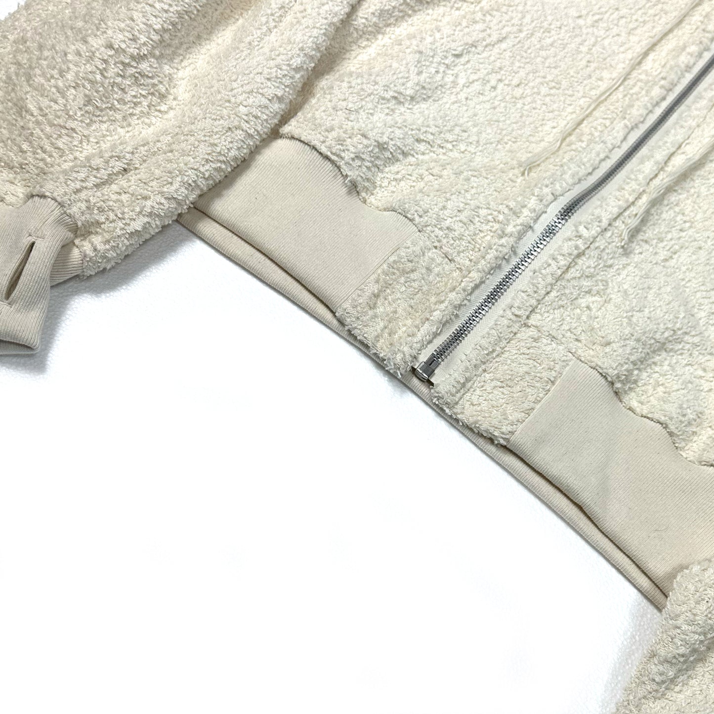 F24W02007 LOOPWHEEL SWEAT ZIPUP HOODIE