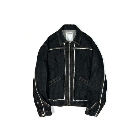 F24W03011-2 WESTERN DENIM BLOUSON