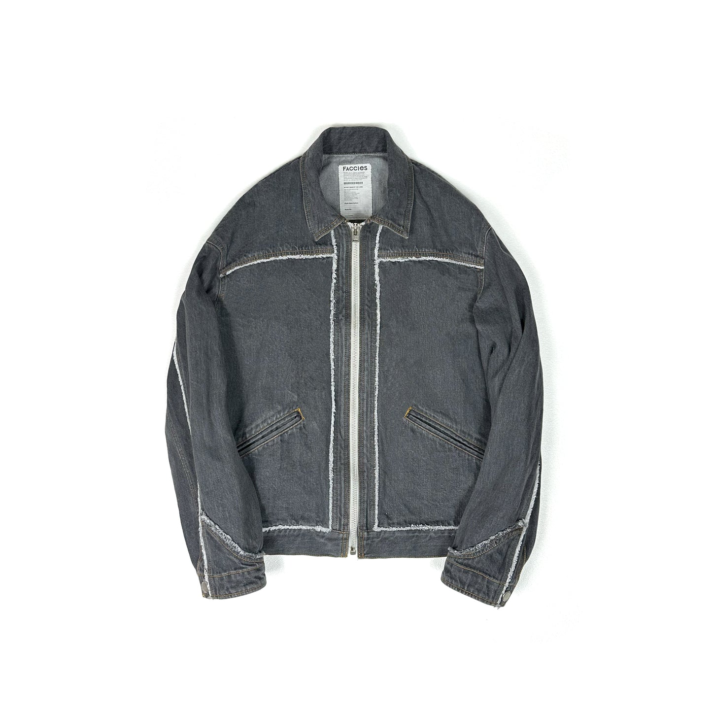F24W03011-2 WESTERN DENIM BLOUSON