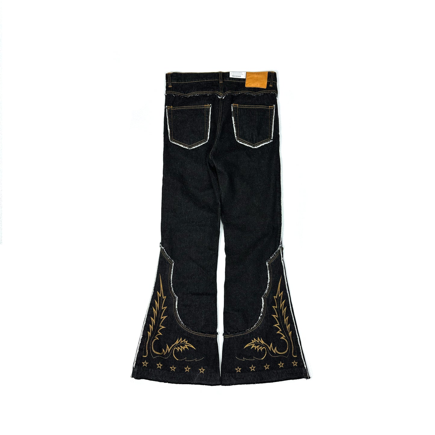 F24W03012-1 WESTERN DENIM PANTS (EMBROIDERY)