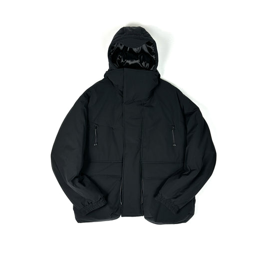 F24W03013 LIGHTWEIGHT FILLED HOODIE BLOUSON