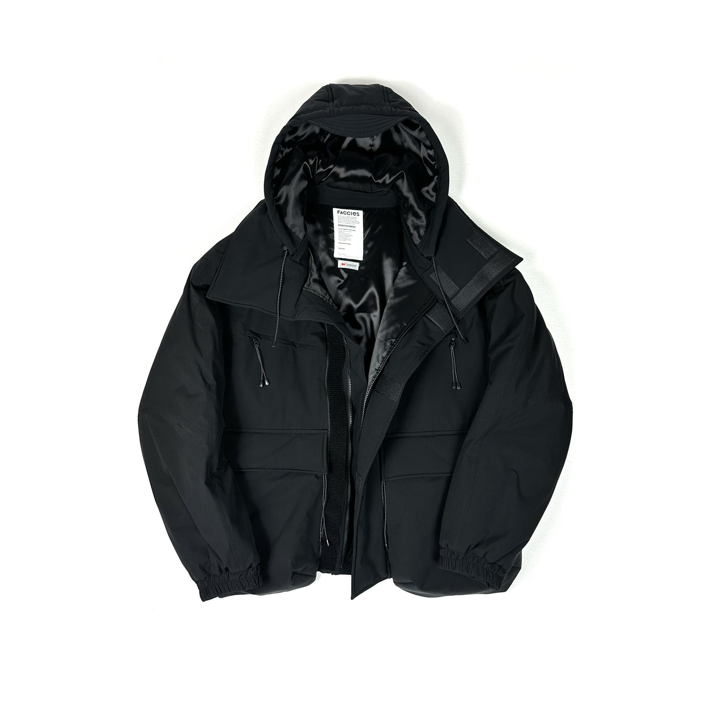 F24W03013 LIGHTWEIGHT FILLED HOODIE BLOUSON