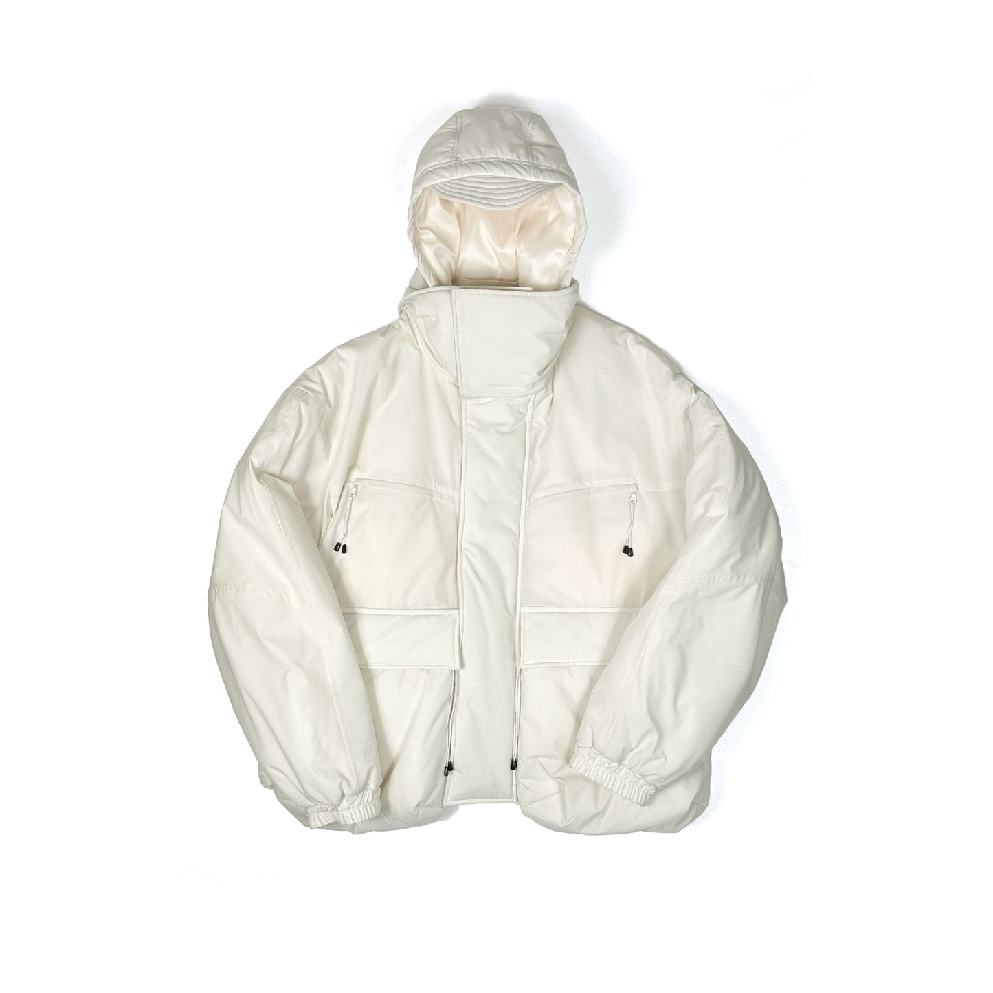 F24W03013 LIGHTWEIGHT FILLED HOODIE BLOUSON