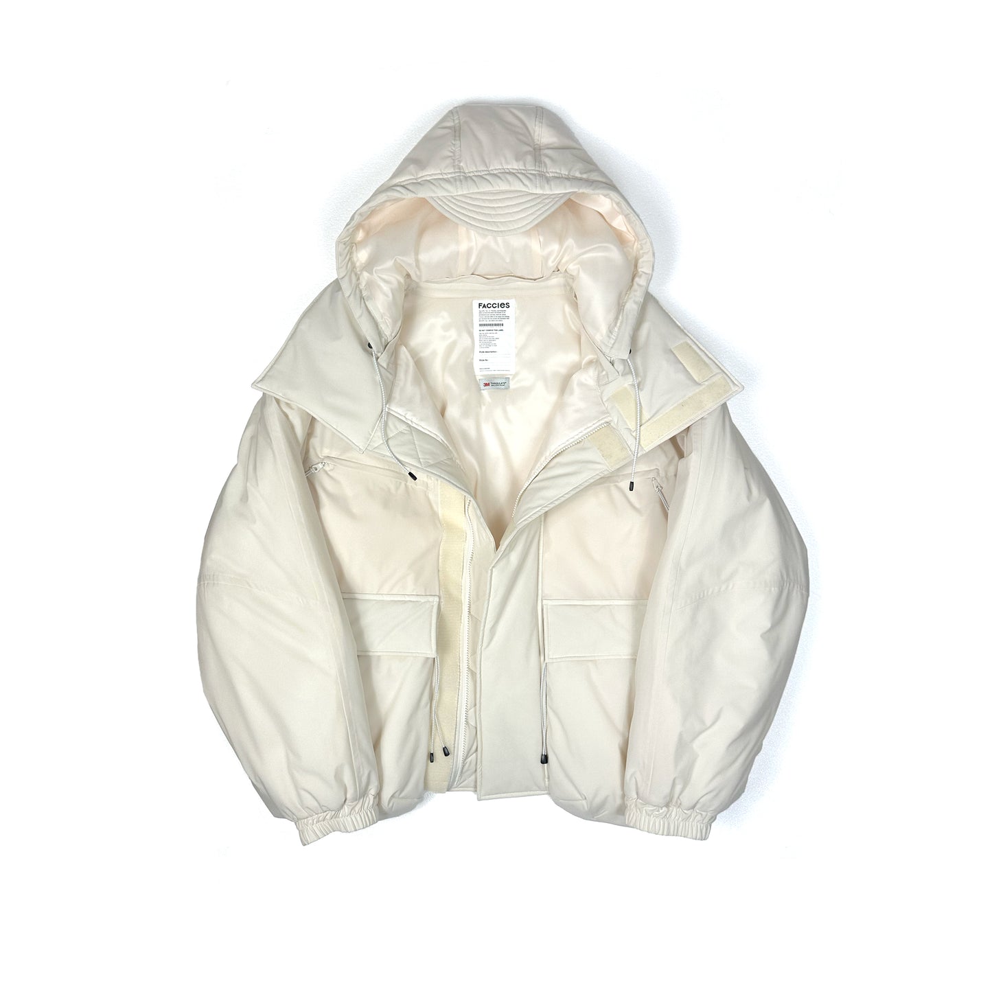 F24W03013 LIGHTWEIGHT FILLED HOODIE BLOUSON