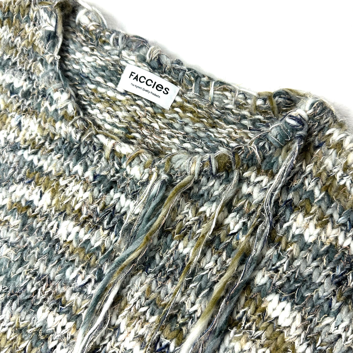 F24W07003 ROVING SLAB MIX KNIT