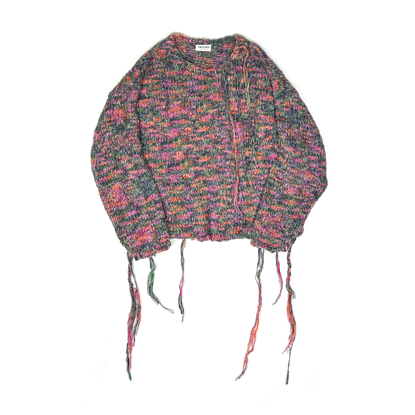 F24W07003 ROVING SLAB MIX KNIT