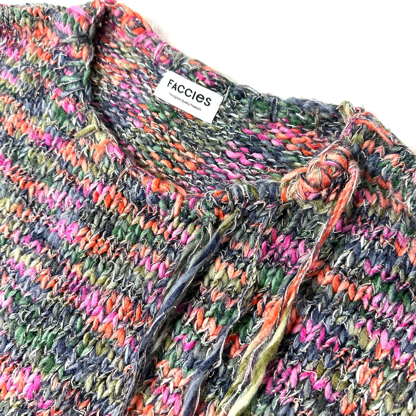 F24W07003 ROVING SLAB MIX KNIT