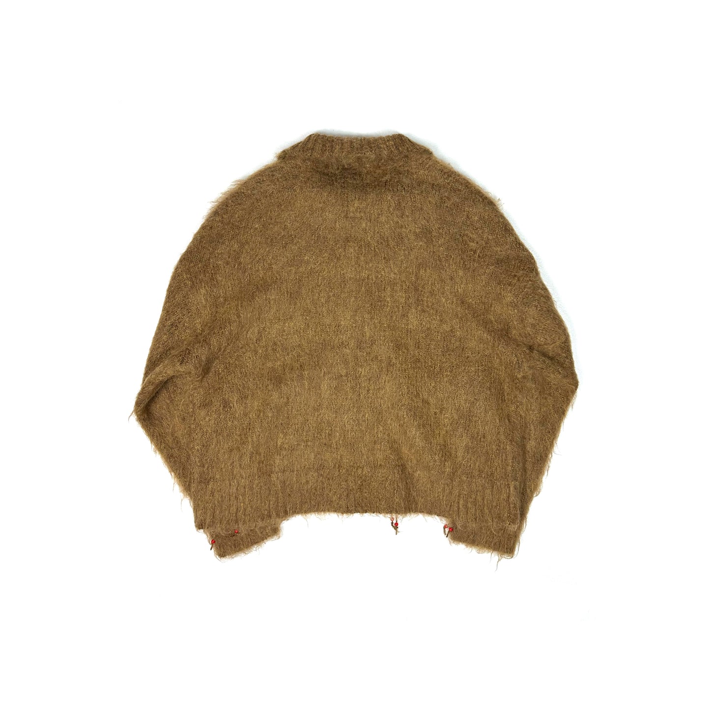 F24W07005 SHAGGY DRIVERS KNIT JACKET