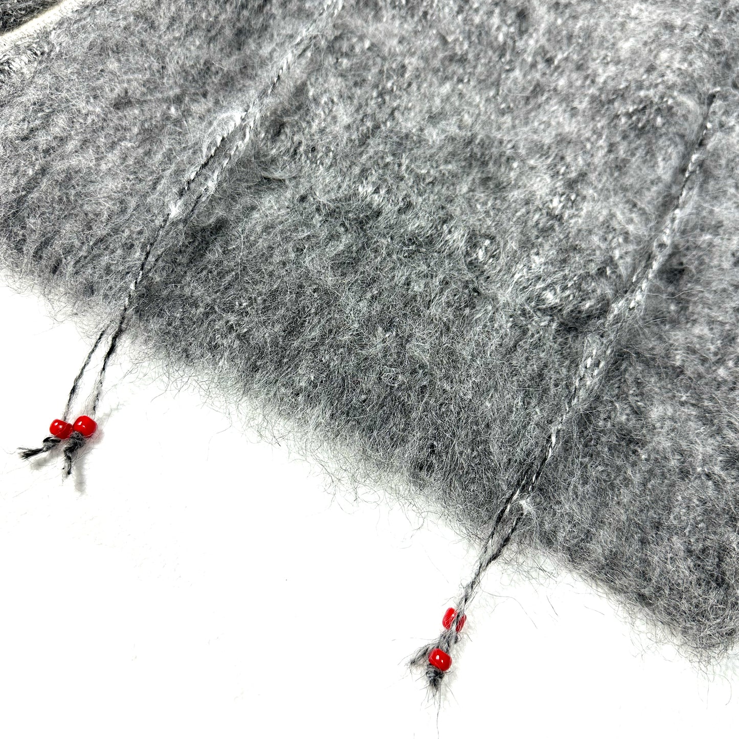 F24W07005 SHAGGY DRIVERS KNIT JACKET