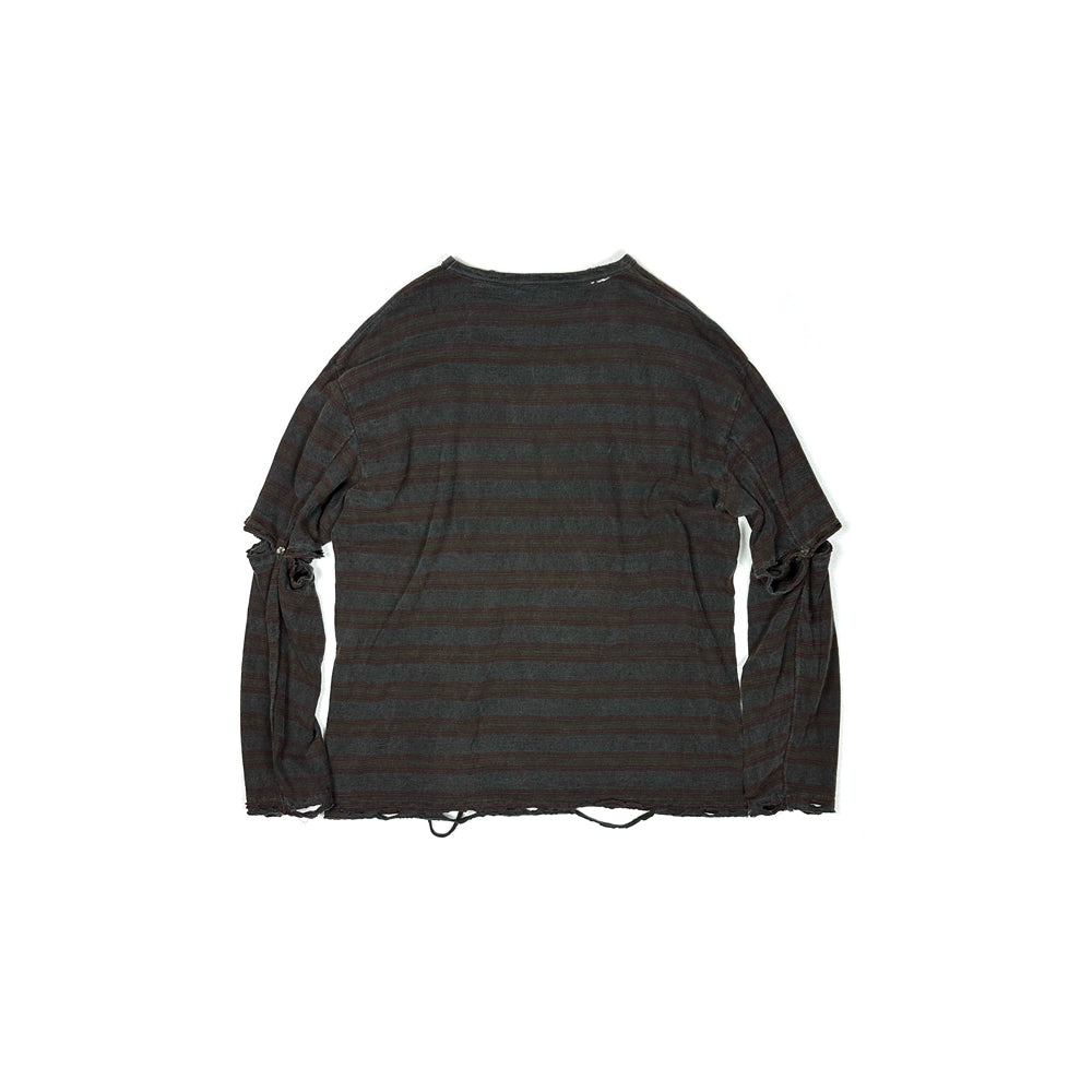 F25S02002-2 Vintage Border Detachable sleeves LS (Damage)