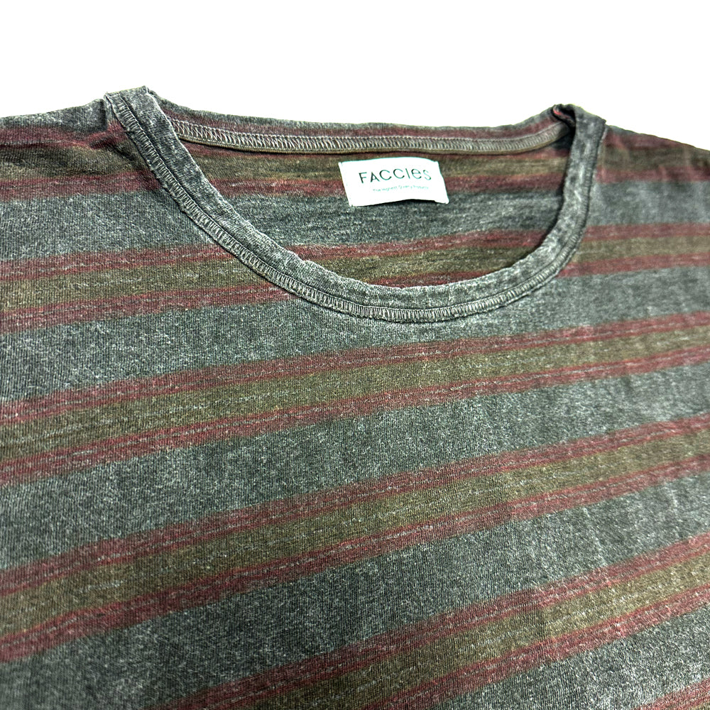 F25S02002-1 Vintage Border Detachable sleeves LS