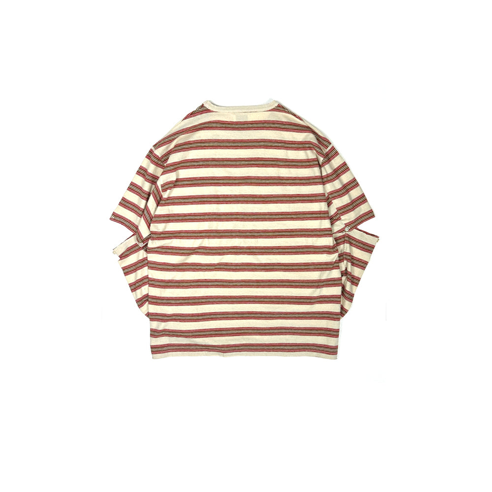 F25S02002-1 Vintage Border Detachable sleeves LS