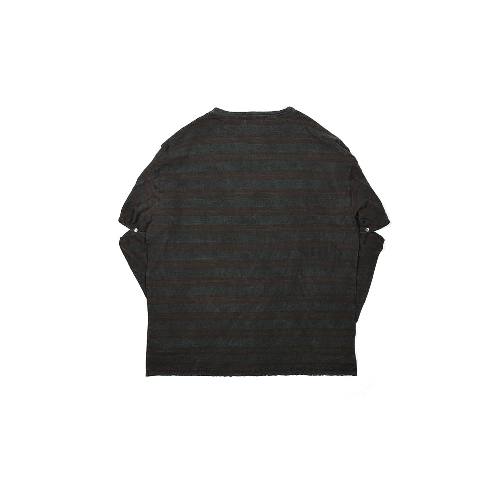 F25S02002-1 Vintage Border Detachable sleeves LS