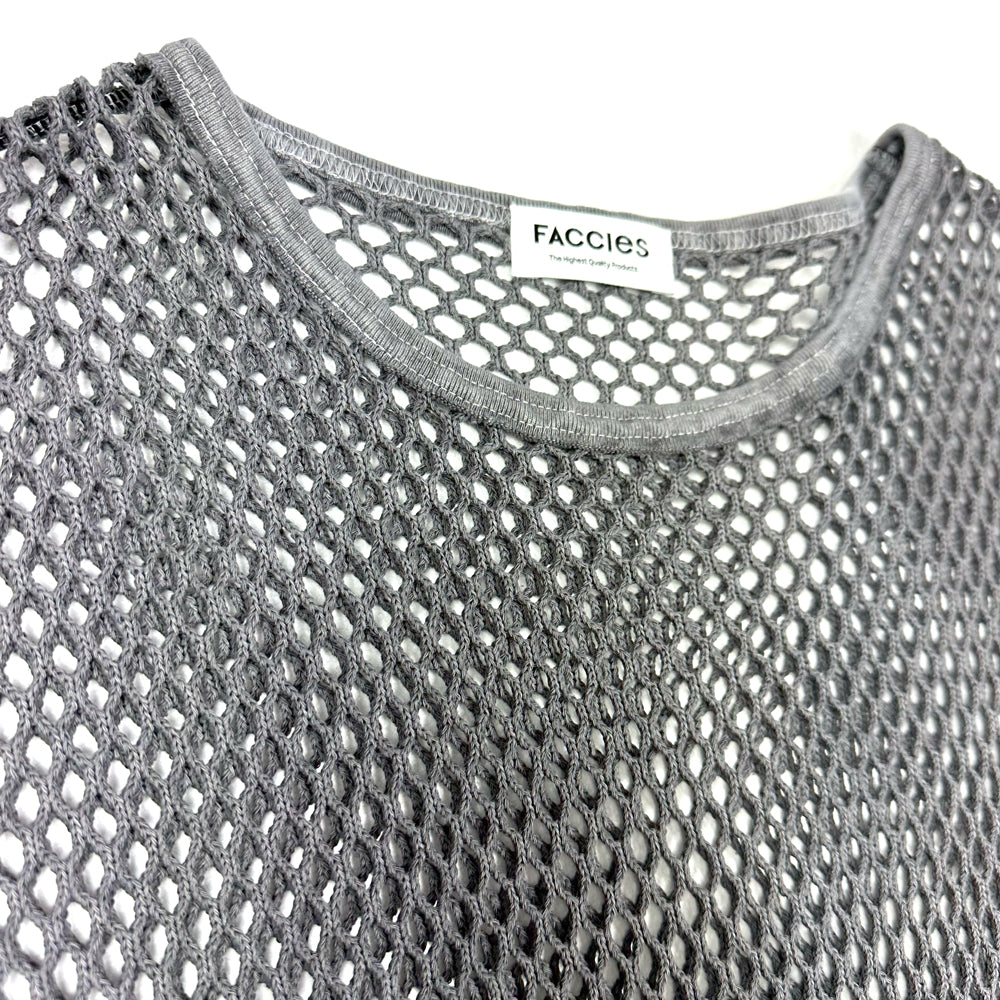 F25S02004 Skeleton Mesh Tee
