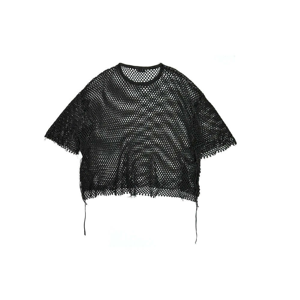 F25S02004 Skeleton Mesh Tee