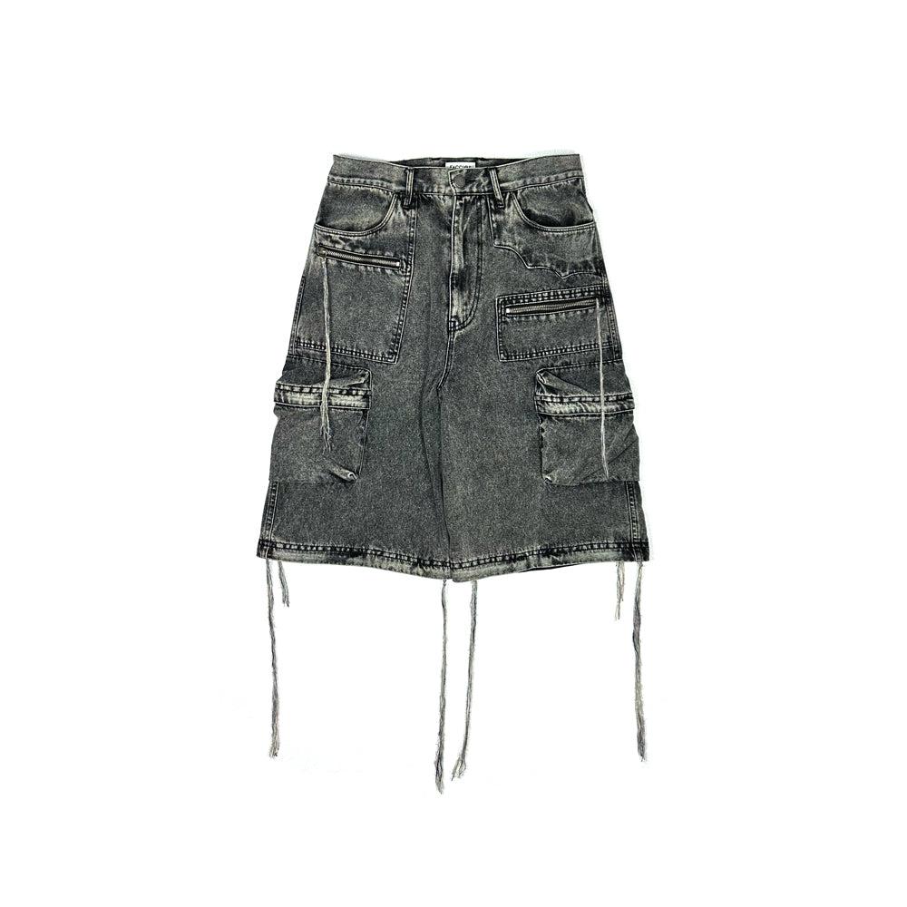 F25S03001 Multi-Pocket Denim Cargo PT