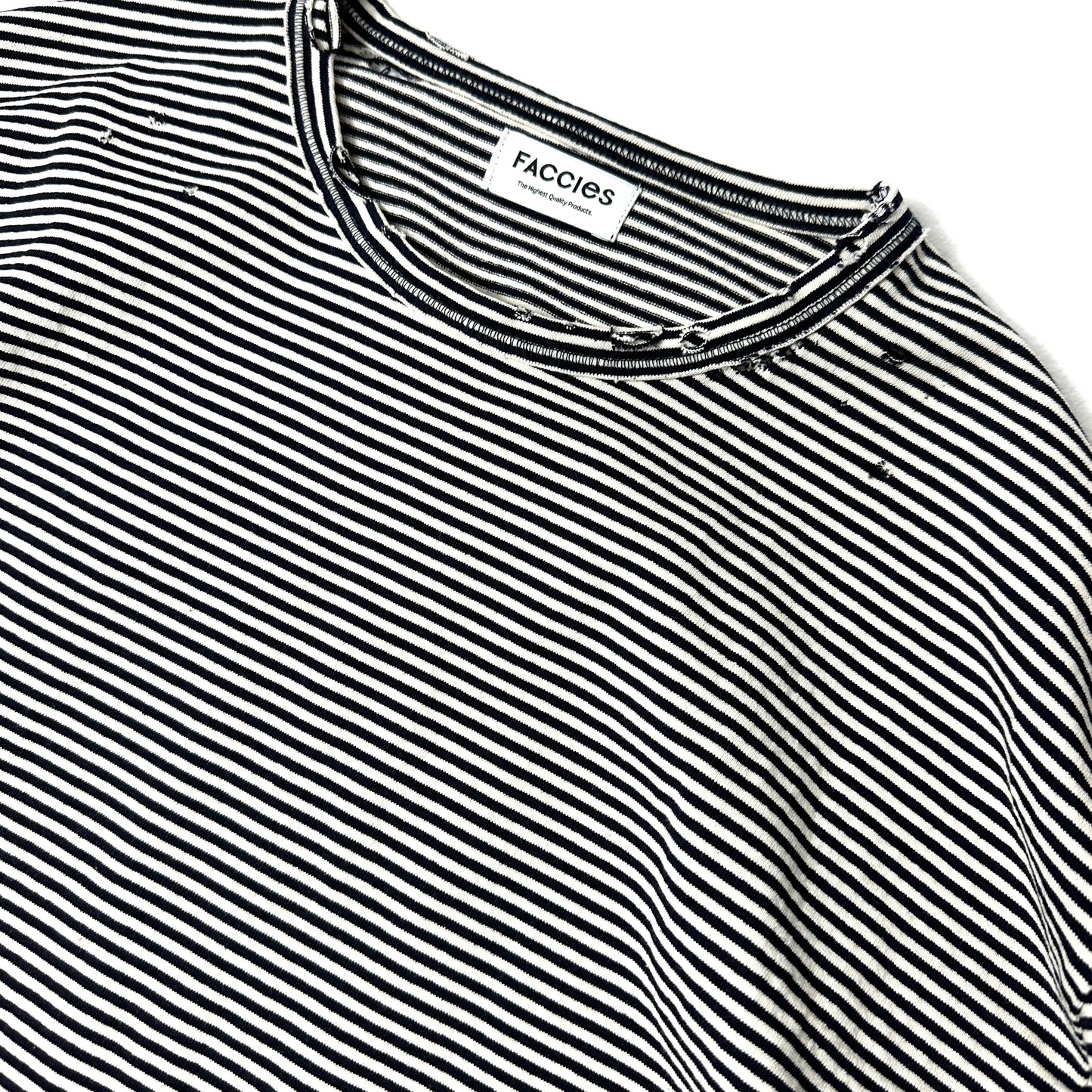 F24W02001-2　US COTTON BORDER LS (DAMAGE)