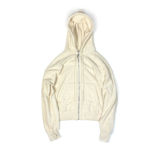 F24W02007　LOOPWHEEL SWEAT ZIPUP HOODIE