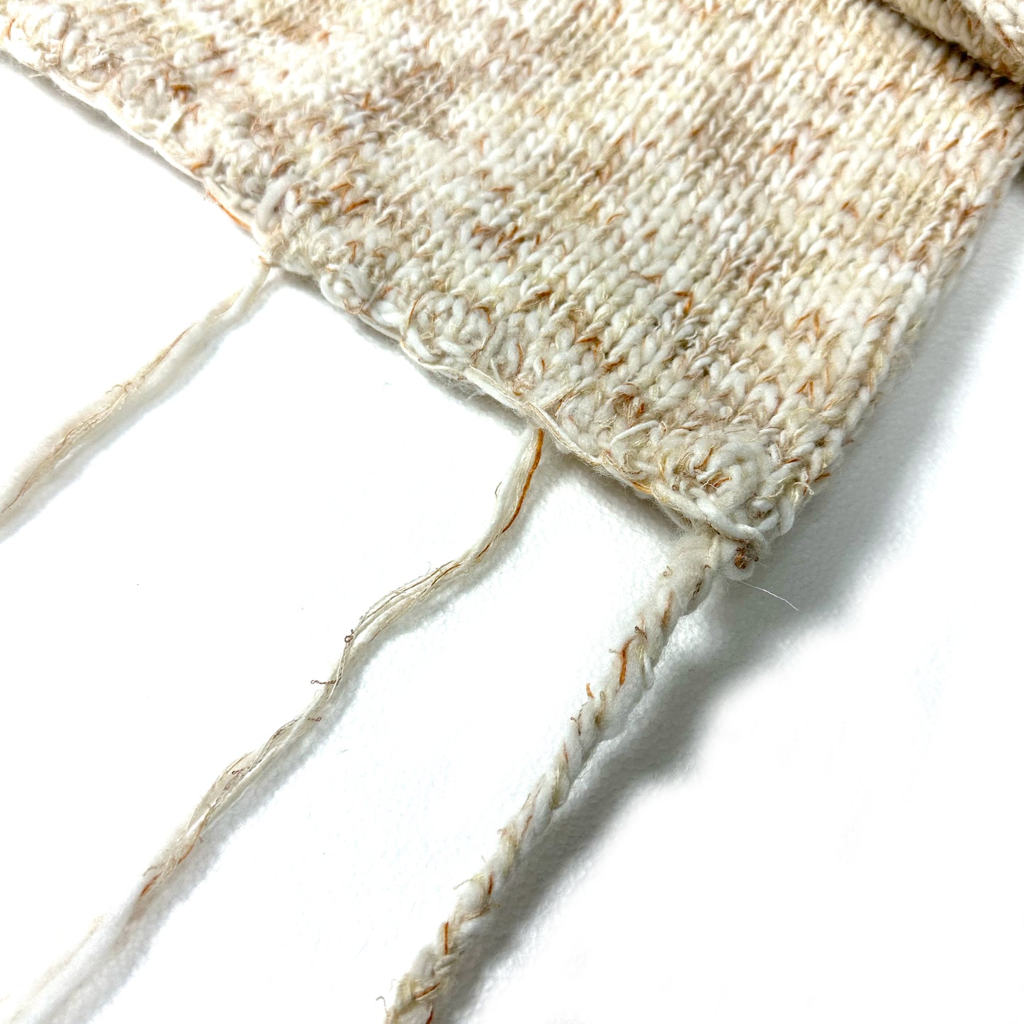 F24W07003　ROVING SLAB MIX KNIT