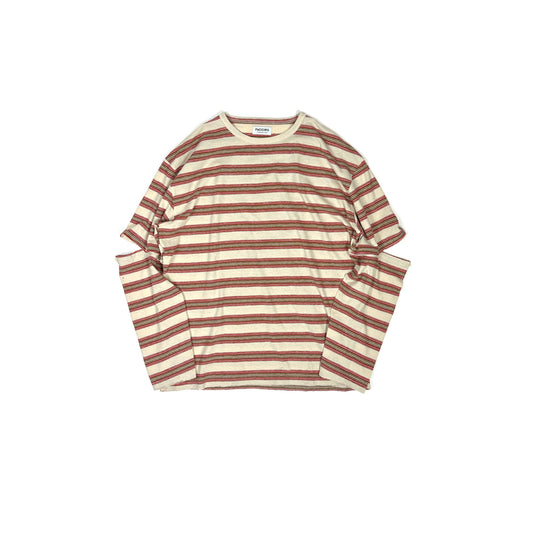 F25S02002-1　Vintage Border Detachable sleeves LS