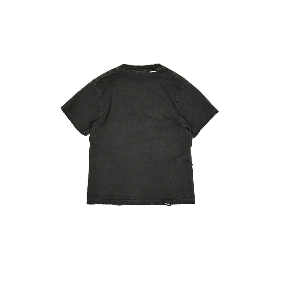 F25S02005-2　Overdye Tight Tee (Damage)