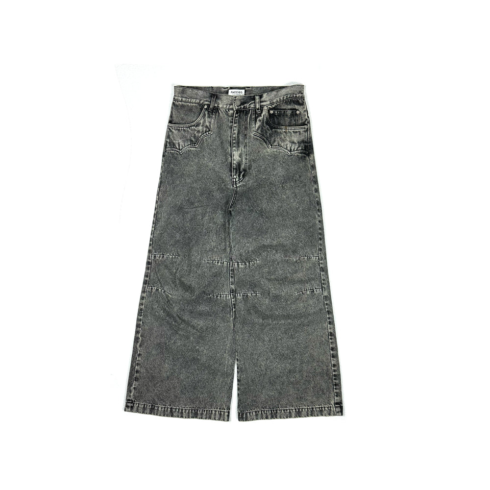 F25S03002　Wide Straight Denim PT