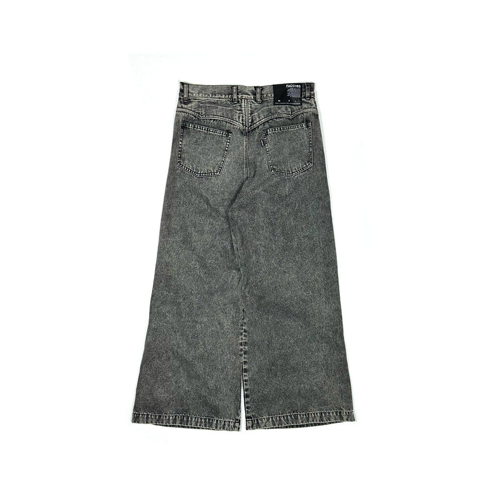 F25S03002　Wide Straight Denim PT