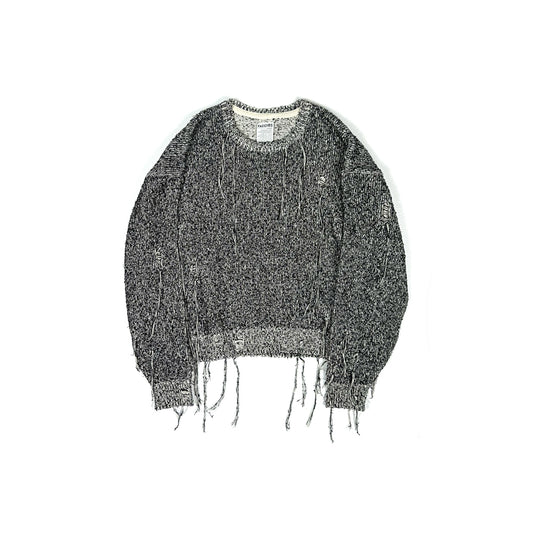 F25S07002　Damage Snarl Yarns Blend Knit PO